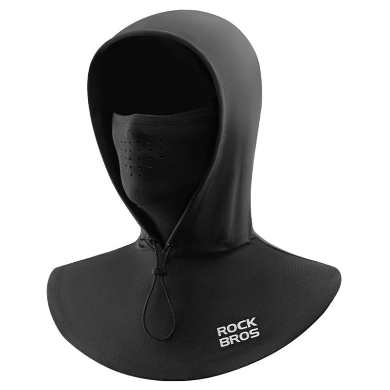 ROCKBROS 13240015 YPP108 Cycling Balaclava Motorcycle Ski Face Mask Double Layer Windproof Warm Neck Cover