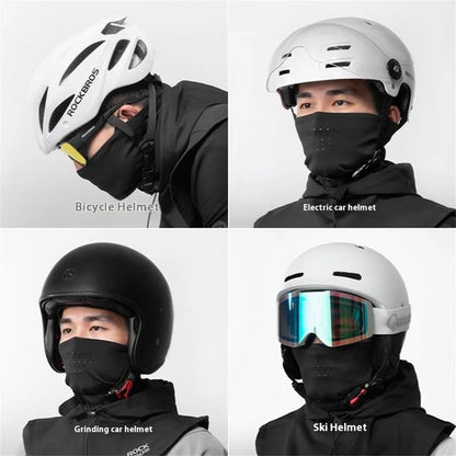 ROCKBROS 13240015 YPP108 Cycling Balaclava Motorcycle Ski Face Mask Double Layer Windproof Warm Neck Cover