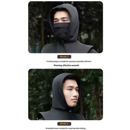 ROCKBROS 13240015 YPP108 Cycling Balaclava Motorcycle Ski Face Mask Double Layer Windproof Warm Neck Cover