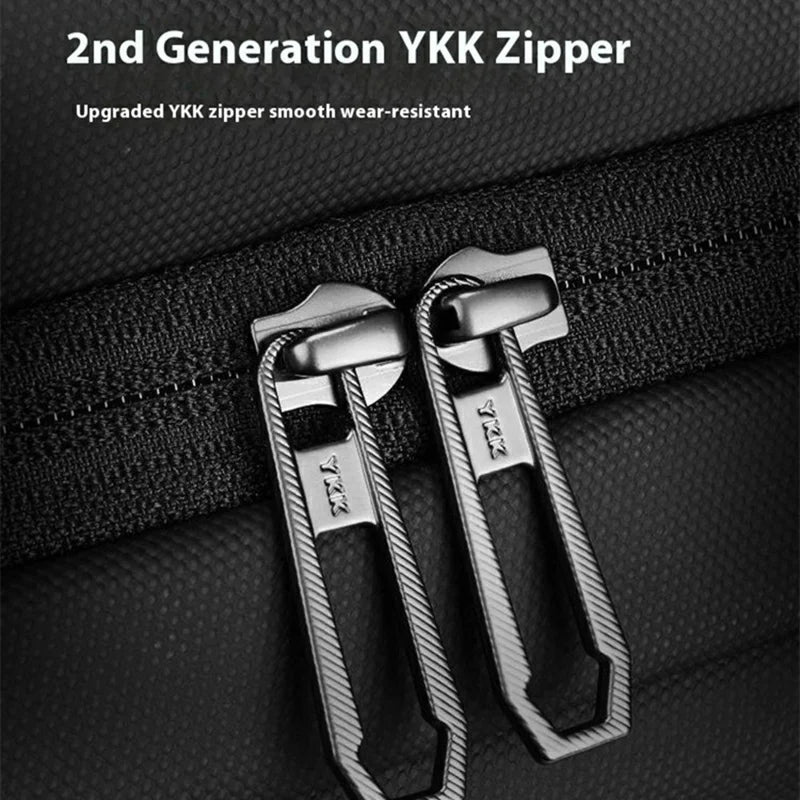 MARK RYDEN Men Laptop Backpack Waterproof Travel Shoulder Bag with External Charging Port