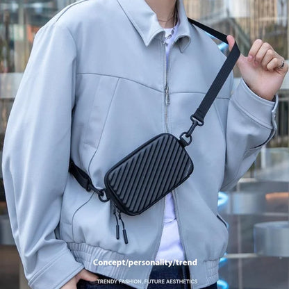 MARK RYDEN MR-488 Fashion Crossbody Bag Diagonal Texture Hard Shell Men Shoulder Bag