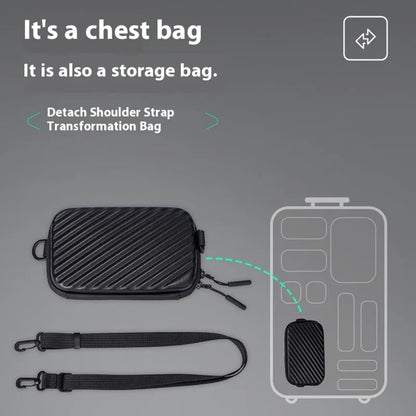 MARK RYDEN MR-488 Fashion Crossbody Bag Diagonal Texture Hard Shell Men Shoulder Bag