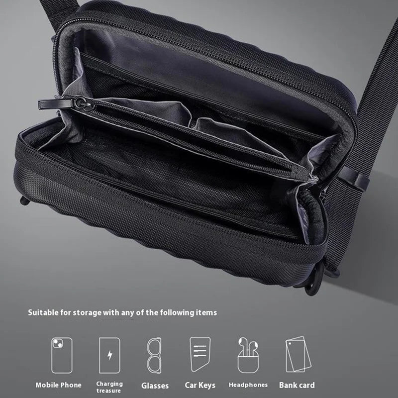 MARK RYDEN MR-488 Fashion Crossbody Bag Diagonal Texture Hard Shell Men Shoulder Bag