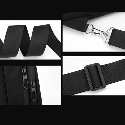 WEPOWER Men Chest Bag Lightweight Fashionable Crossbody Pack Large Capacity Shoulder Bag