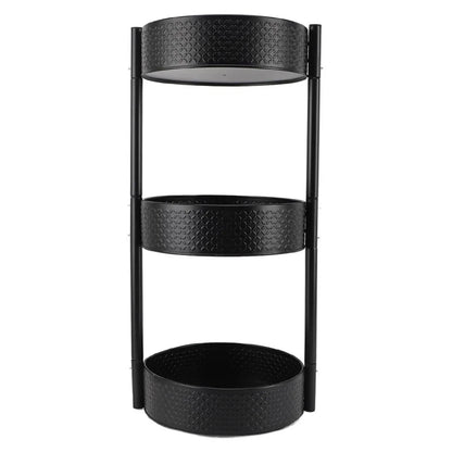 3 Tier Rotating Spice Rack Kitchen Countertop Organizer 360 Degree Turntable Storage Shelf