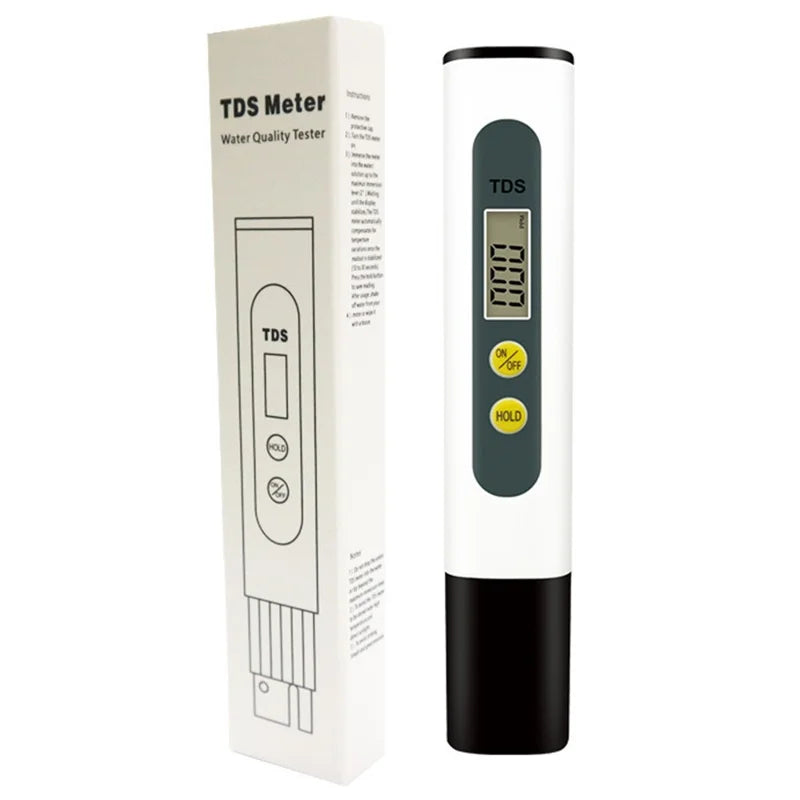 Portable Digital TDS Meter Household Water Quality Purity Tester Pen Measuring Tool