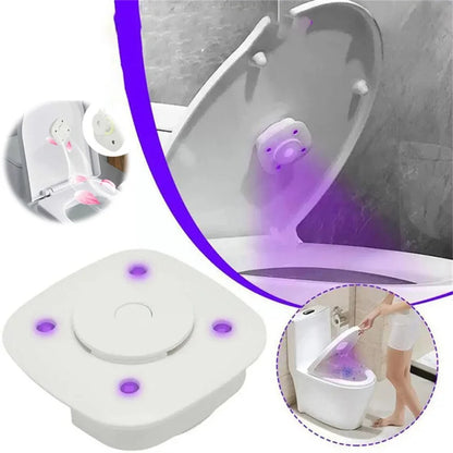 Mini UV Light Toilet Sanitizer Home Hotel Toilet Germicidal UV Lamp - White
