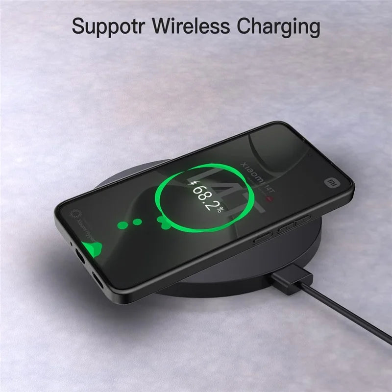 For Xiaomi 14T Case Anti-Drop Soft TPU Matte Phone Cover