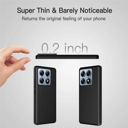 For Xiaomi 14T Pro Case Anti-Drop Soft TPU Matte Phone Cover