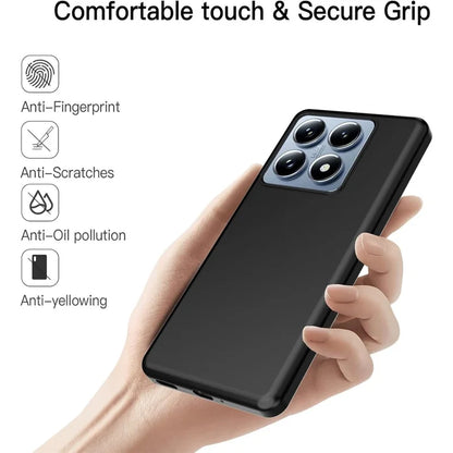 For Xiaomi 14T Pro Case Anti-Drop Soft TPU Matte Phone Cover