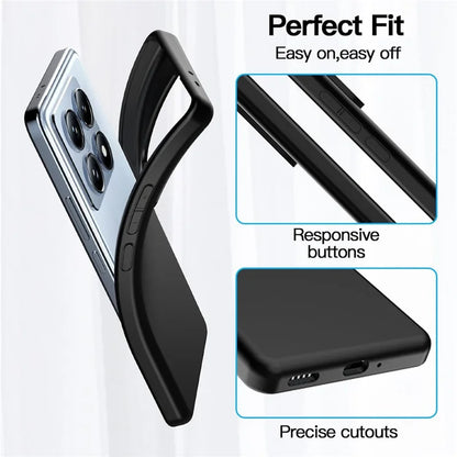 For Xiaomi 14T Pro Case Anti-Drop Soft TPU Matte Phone Cover