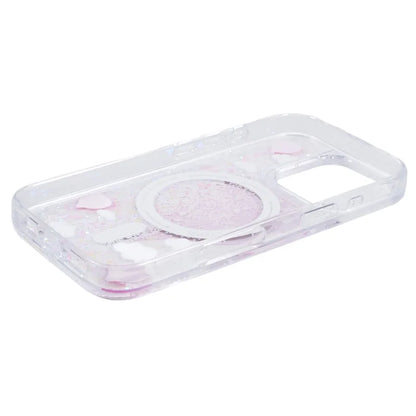 YOUNGKIT For iPhone 16 Pro Max Case Compatible with MagSafe Waterfall Quicksand PC+TPU Phone Cover