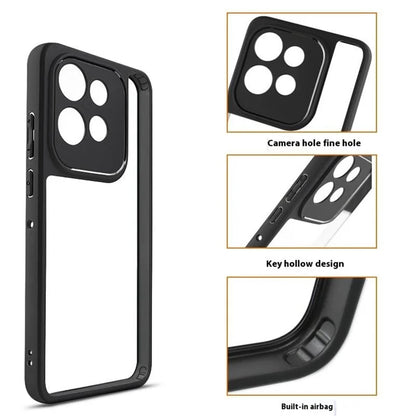 For Motorola Edge 50 Neo 5G / Moto S50 5G / Thinkphone 25 5G Case Shockproof PC+TPU Clear Back Phone Cover