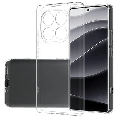 For Xiaomi Redmi Note 14 Pro 5G / Poco X7 5G Case Ultra-Thin Flexible TPU Clear Phone Cover