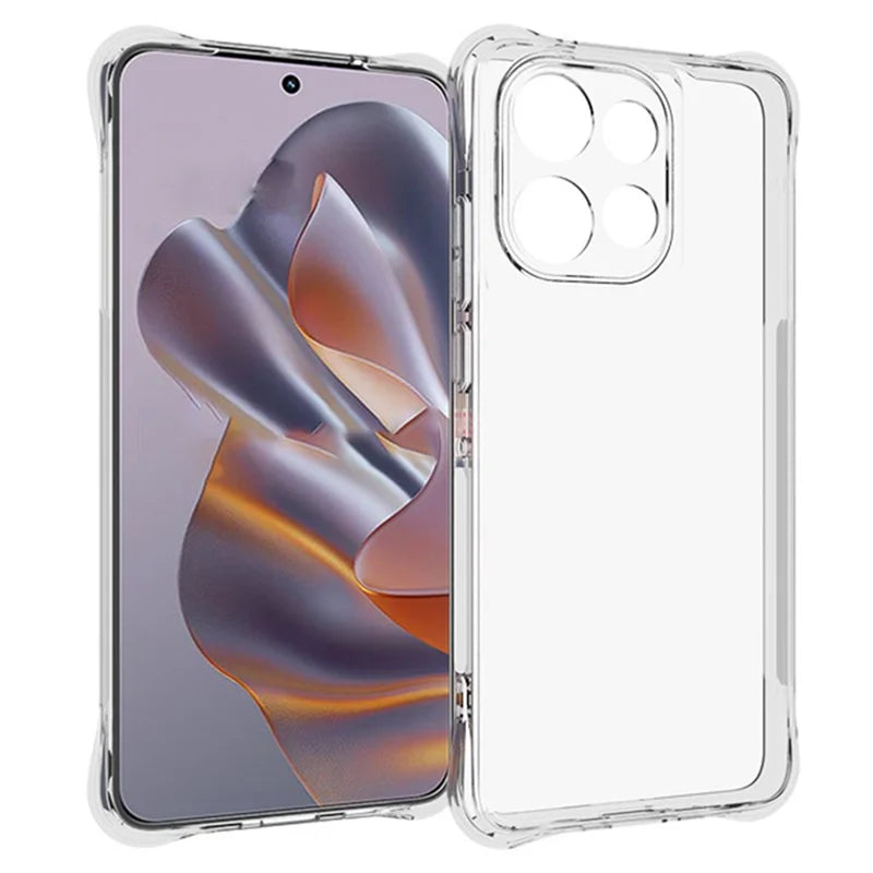 Phone Case For Motorola Edge 50 Neo 5G / Moto S50 5G / ThinkPhone 25 5G TPU Phone Case Non-Slip Transparent Mobile Phone Cover