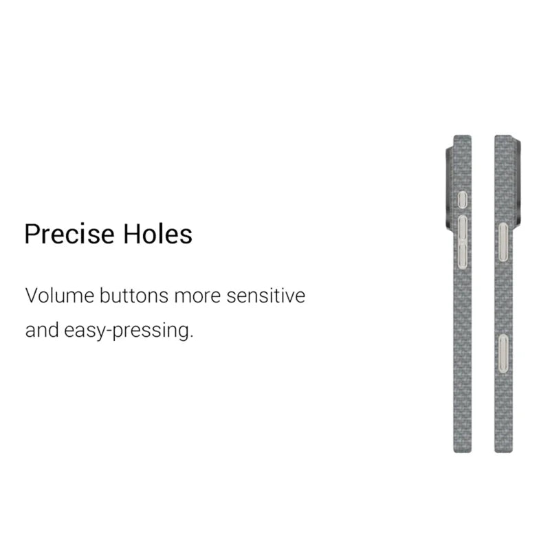 KZDOO For iPhone 16 Case Aramid Fiber Phone Cover Support Wireless Charging