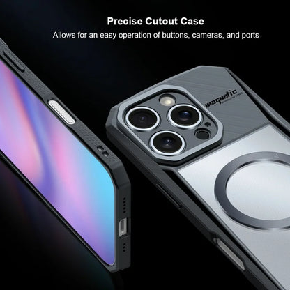 XUNDD For iPhone 16 Plus Case Compatible with MagSafe Kickstand  PC+TPU Phone Cover