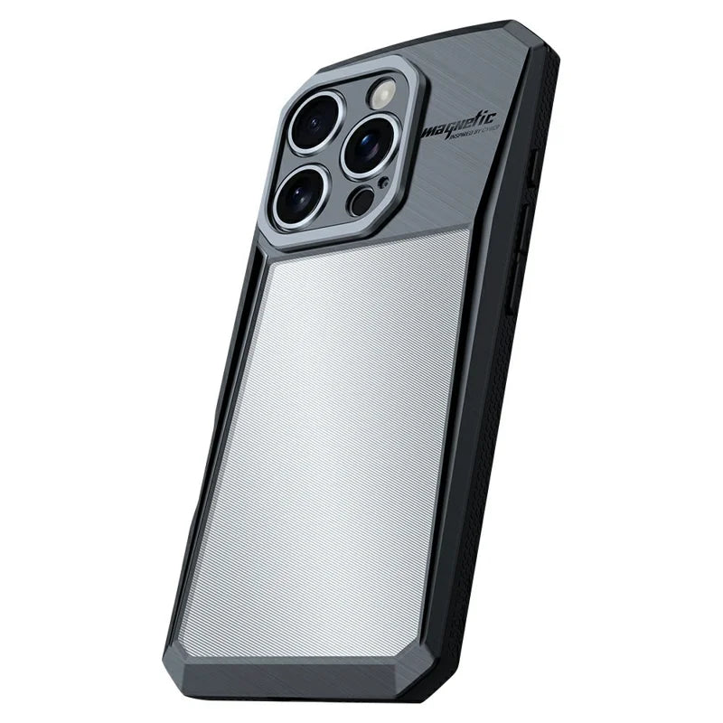 XUNDD Cyber Series for iPhone 16 Pro Max Case Acrylic + TPU Scratch Resistant Back Cover