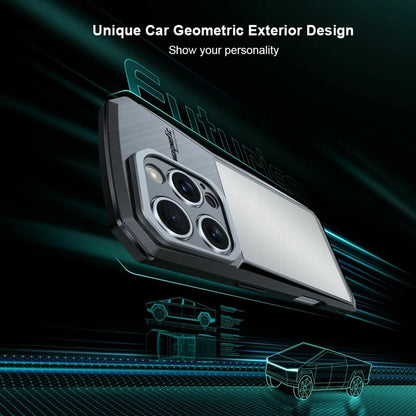 XUNDD Cyber Series for iPhone 16 Pro Max Case Acrylic + TPU Scratch Resistant Back Cover