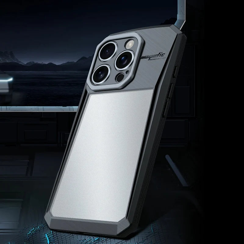 XUNDD Cyber Series for iPhone 16 Pro Max Case Acrylic + TPU Scratch Resistant Back Cover