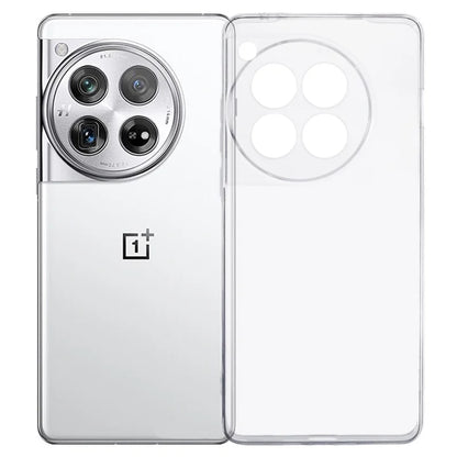 For OnePlus 12 5G Shockproof Case 1.5mm Thickness Clear TPU Phone Cover