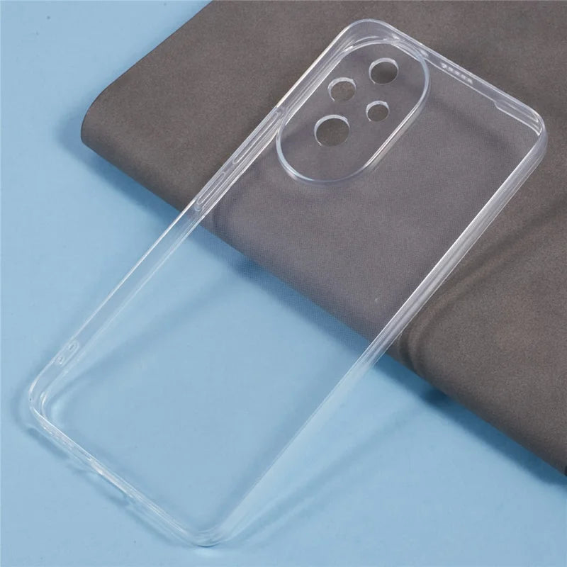 For Honor 200 5G Shockproof Case 1.5mm Thickness Clear TPU Phone Cover
