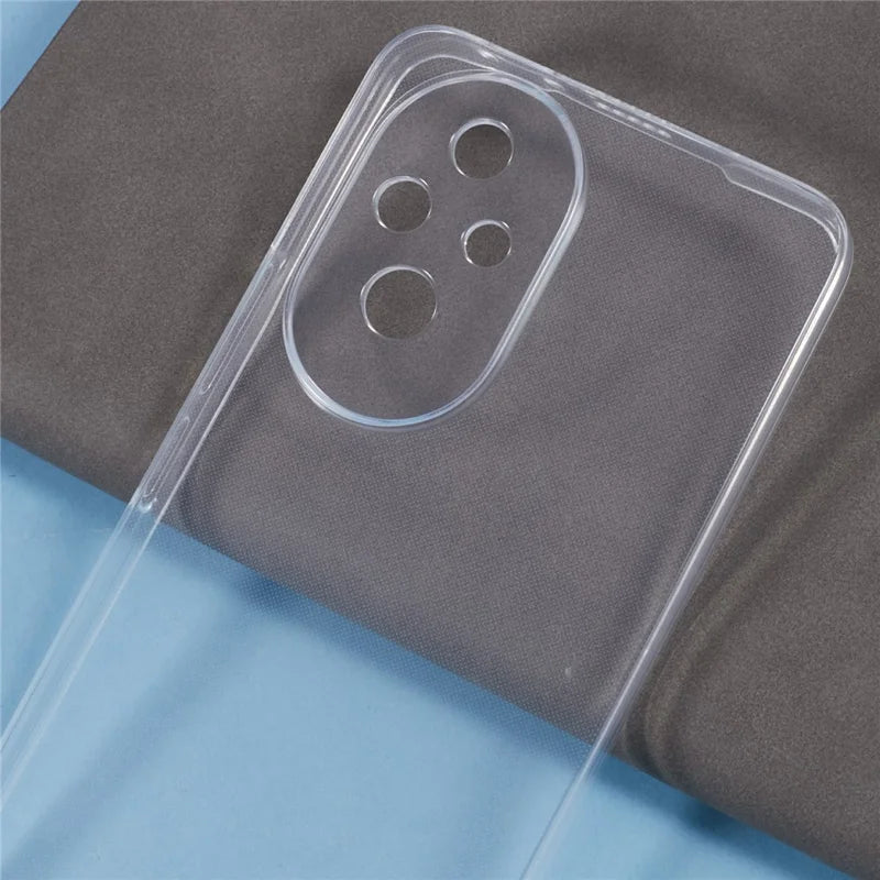For Honor 200 5G Shockproof Case 1.5mm Thickness Clear TPU Phone Cover