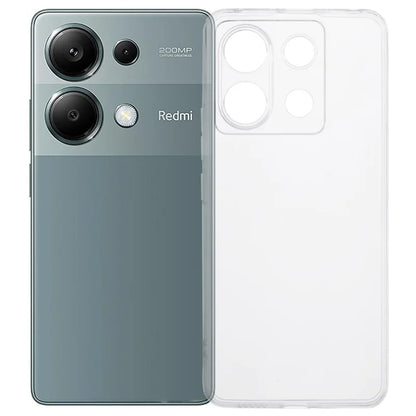 For Xiaomi Redmi Note 13 Pro 4G / Poco M6 Pro 4G Shockproof Case 1.5mm Thickness Clear TPU Phone Cover