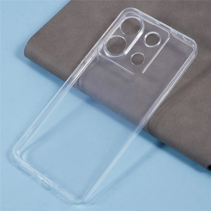 For Xiaomi Redmi Note 13 Pro 4G / Poco M6 Pro 4G Shockproof Case 1.5mm Thickness Clear TPU Phone Cover