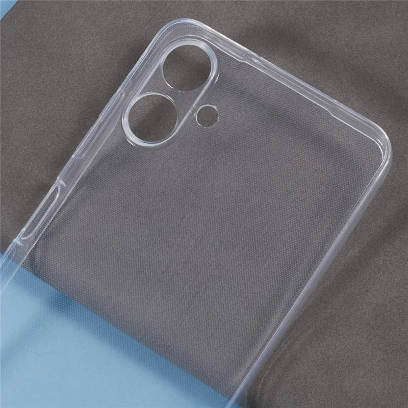 For Samsung Galaxy A06 Shockproof Case 1.5mm Thickness Clear TPU Phone Cover