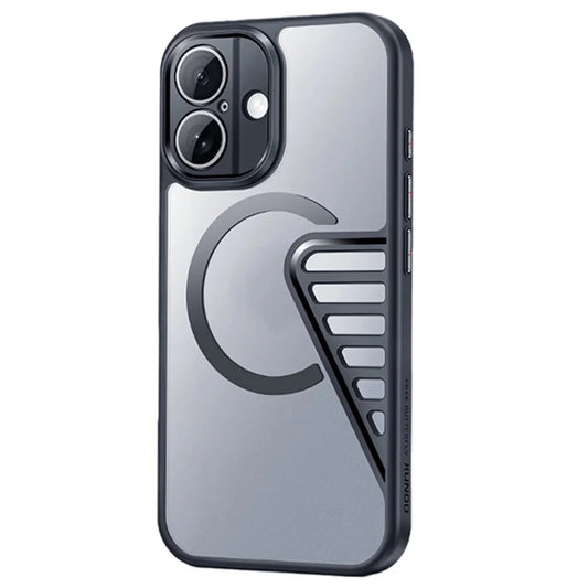 XUNDD XDD-0007 For iPhone 16 Case Compatible with MagSafe TPU+PC Matte Phone Cover