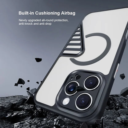 XUNDD XDD-0007 For iPhone 16 Pro Case Compatible with MagSafe TPU+PC Matte Phone Cover