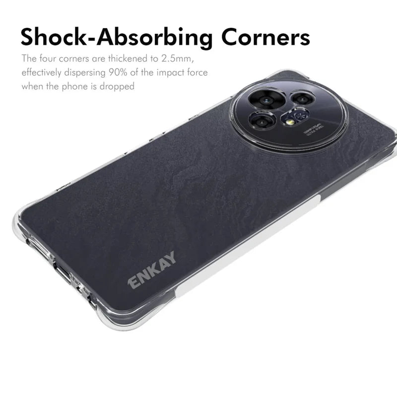 For TCL 50 Pro Nxtpaper 5G / TCL 50 Nxtpaper 5G Clear Phone Case ENKAY HAT PRINCE Shockproof Anti-Slip TPU Cover