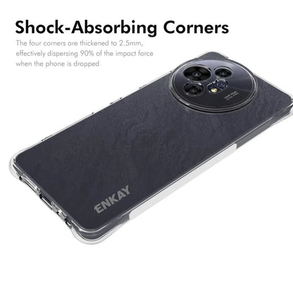 For TCL 50 Pro Nxtpaper 5G / TCL 50 Nxtpaper 5G Clear Phone Case ENKAY HAT PRINCE Shockproof Anti-Slip TPU Cover