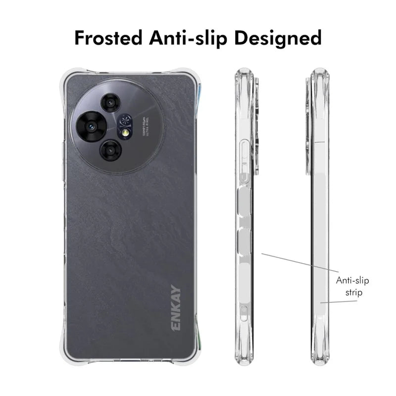 For TCL 50 Pro Nxtpaper 5G / TCL 50 Nxtpaper 5G Clear Phone Case ENKAY HAT PRINCE Shockproof Anti-Slip TPU Cover