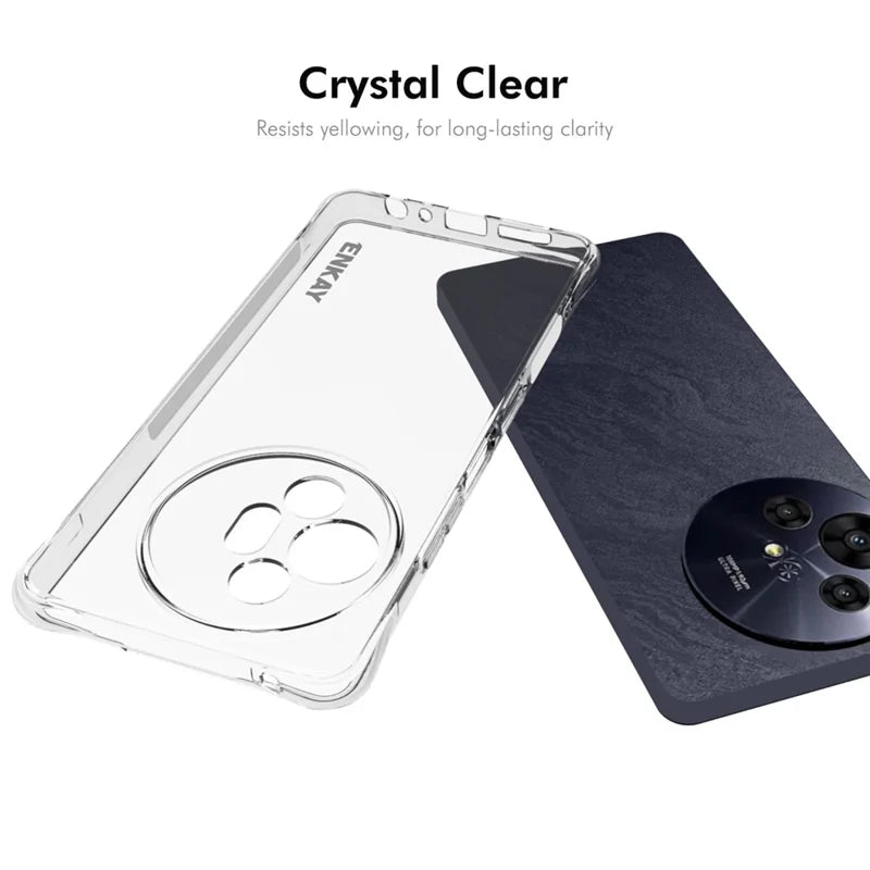 For TCL 50 Pro Nxtpaper 5G / TCL 50 Nxtpaper 5G Clear Phone Case ENKAY HAT PRINCE Shockproof Anti-Slip TPU Cover