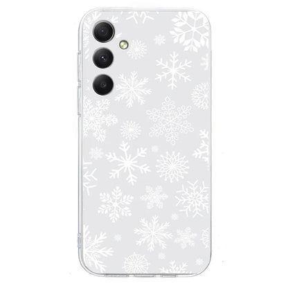 For Samsung Galaxy A16 5G / A16 4G Case Christmas Pattern Print Soft TPU Phone Protector