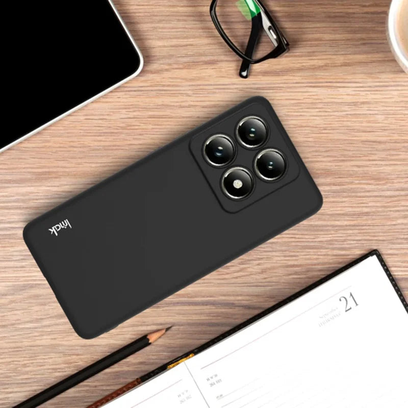 IMAK UC-3 Series for Xiaomi 14T Pro Case Matte Anti-Fingerprint Soft TPU Cover