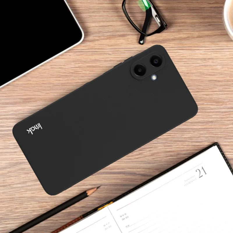 IMAK UC-3 Series for Samsung Galaxy A06 Case Matte Anti-Fingerprint Soft TPU Cover