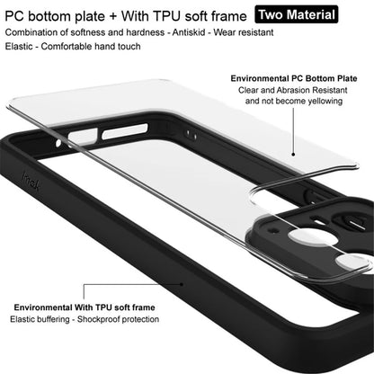 IMAK UX-9A Series for Xiaomi 14T Clear Case TPU+PC Phone Cover Reinforced Corners