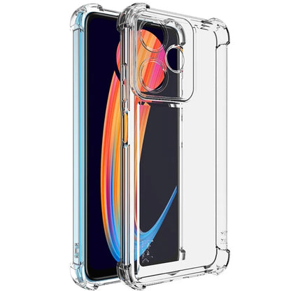 IMAK UX-4 Series for Infinix Hot 30i / Hot 30i NFC X669C X669D Case Straight Frame Four Corner Shockproof Clear TPU Cover