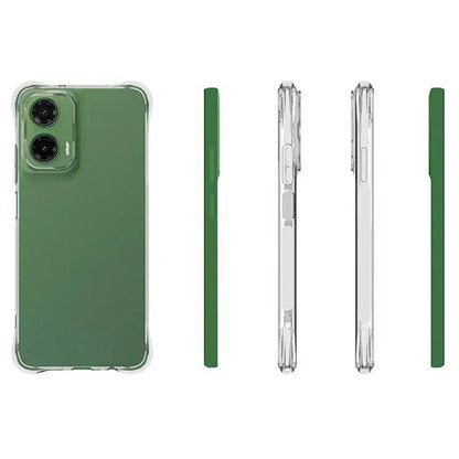 For Motorola Moto G35 5G Clear Phone Case 2.0mm Thickness Shockproof TPU Phone Cover