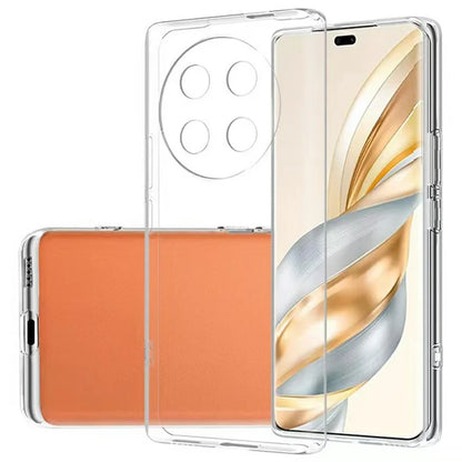 For Honor X60 Pro 5G Clear Phone Case Ultra-Thin Flexible TPU Back Cover