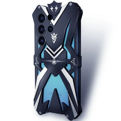 For Samsung Galaxy S24 Ultra Case Shockproof Aluminum Alloy Phone Back Cover