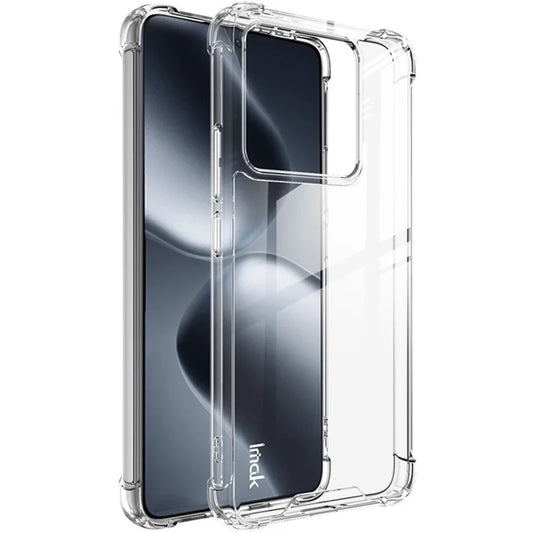 IMAK For Xiaomi 14T Case PC+TPU Shockproof Clear Phone Cover