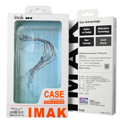 IMAK For Xiaomi 14T Case PC+TPU Shockproof Clear Phone Cover