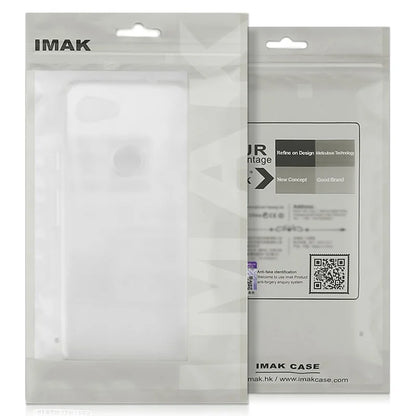 IMAK UX-4 Series for Samsung Galaxy S22 5G Case Straight Frame Four Corner Shockproof Clear TPU Cover