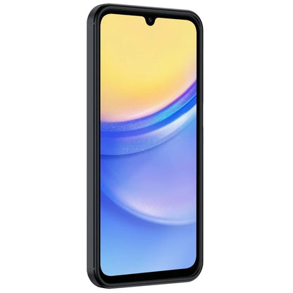 For Samsung Galaxy A16 5G / 4G Case Litchi Texture TPU Flexible Phone Cover, Black