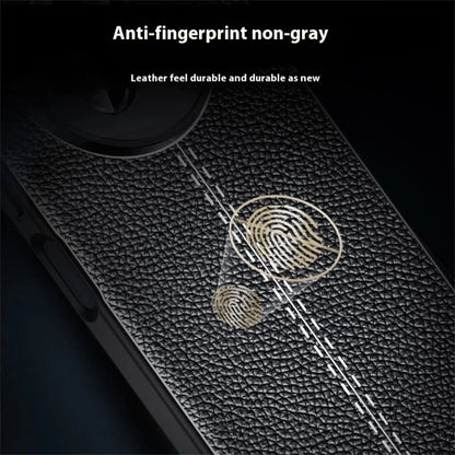 For Realme 13 5G Case Litchi Texture TPU Flexible Phone Cover, Black