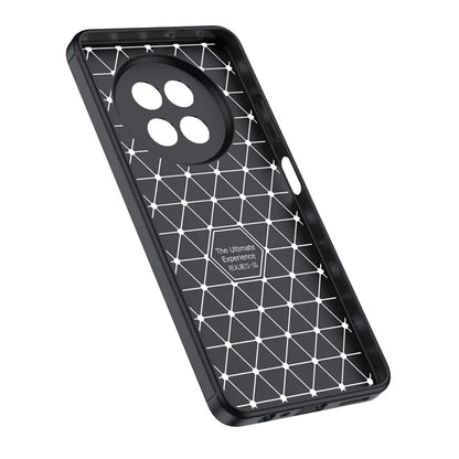 For Realme 13 5G Case Litchi Texture TPU Flexible Phone Cover, Black
